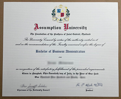 Can I buy Assumption University diploma? get Assumption University degree online.