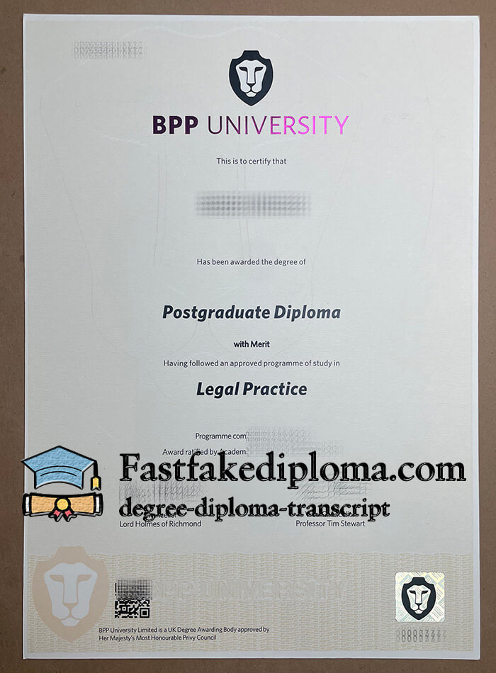 Where to buy BPP University diploma?