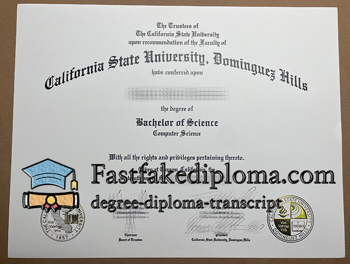make California State University - Dominguez Hills degree