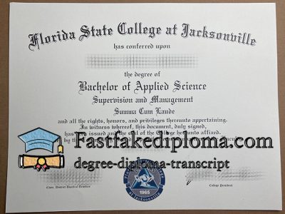 order Florida State College at Jacksonville diploma, buy FSCJ degree online.