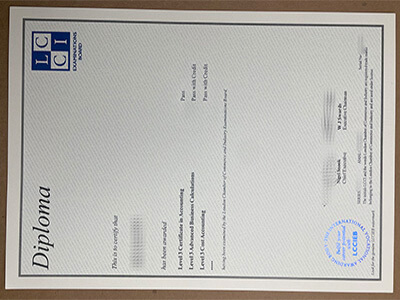 buy LCCI certificate