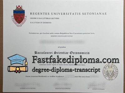 Seton Hall University degree