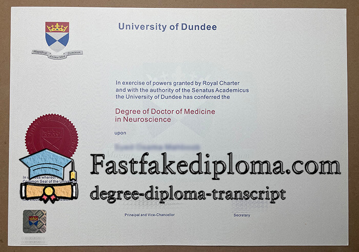 buy University of Dundee diploma