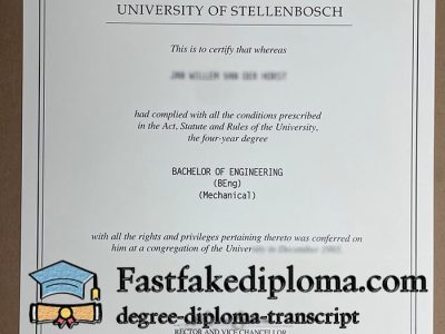 Buy University of Stellenbosch diploma, get University of Stellenbosch degree online.
