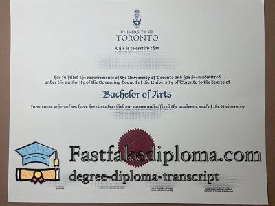 University of Toronto degree