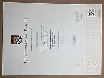 Can I buy University of Exeter degree? get fake diploma online.