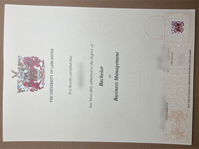 make University of Lancaster diploma