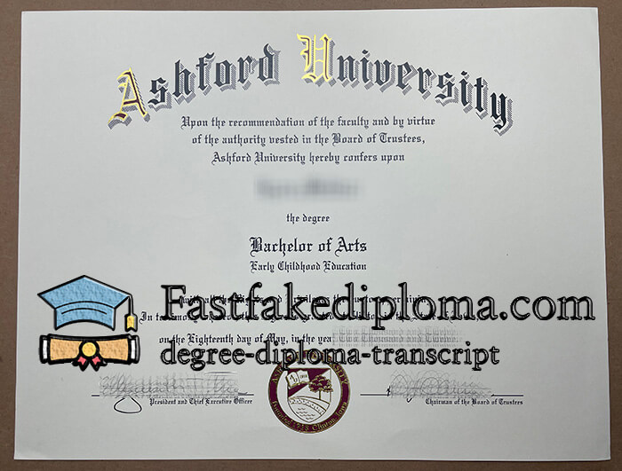 Buy Ashford University fake diploma, Fake a Ashford University degree.