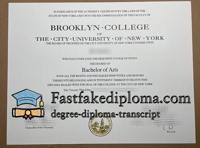purchase realistic Brooklyn College degree