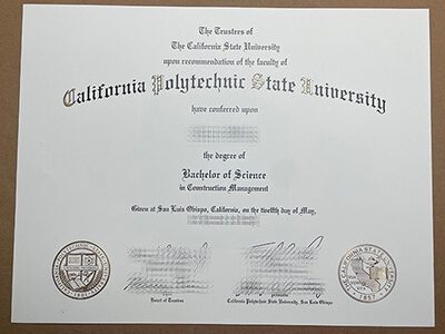 make Cal Poly degree