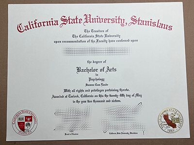 Stanislaus State degree