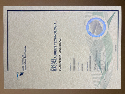 Buy Cape Peninsula University of Technology degree, order CPUT fake certificate