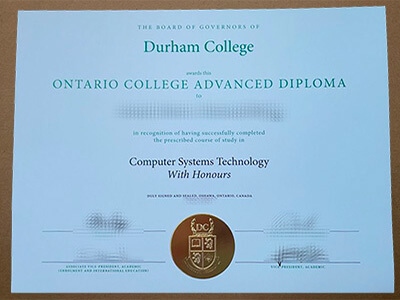 purchase realistic Durham College degree