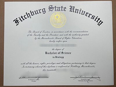 purchase realistic Fitchburg State University degree