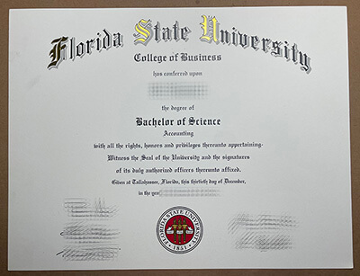 buy Florida State University diploma