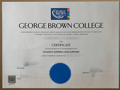 Buy George Brown College diploma, get GBC degree online.