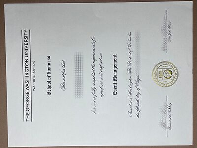 Purchase a George Washington University fake diploma online.