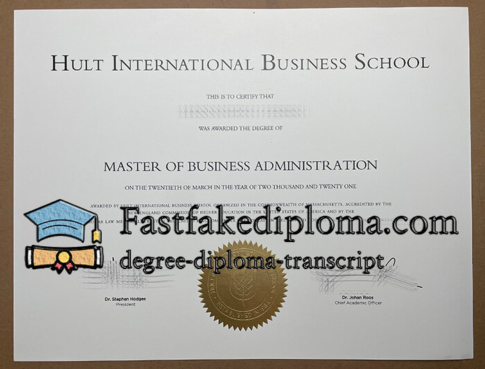 purchase realistic Hult International Business School degree
