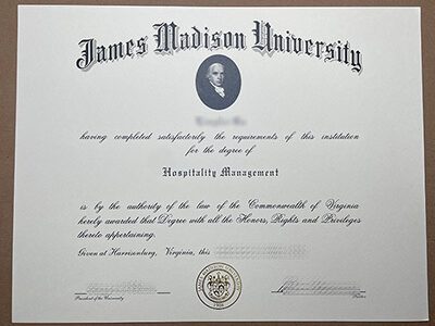 purchase realistic James Madison University degree