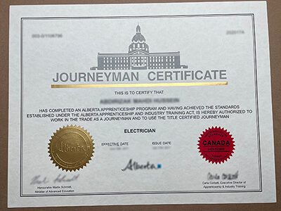 Obtain a Journeyman fake certificate online.