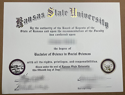 order Kansas State University diploma