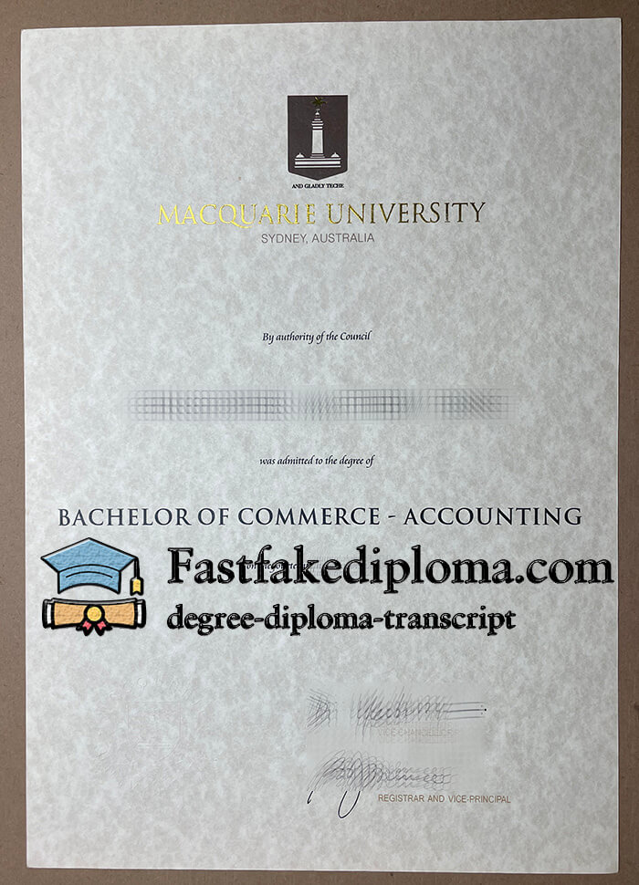 get Macquarie University diploma, buy Macquarie University degree