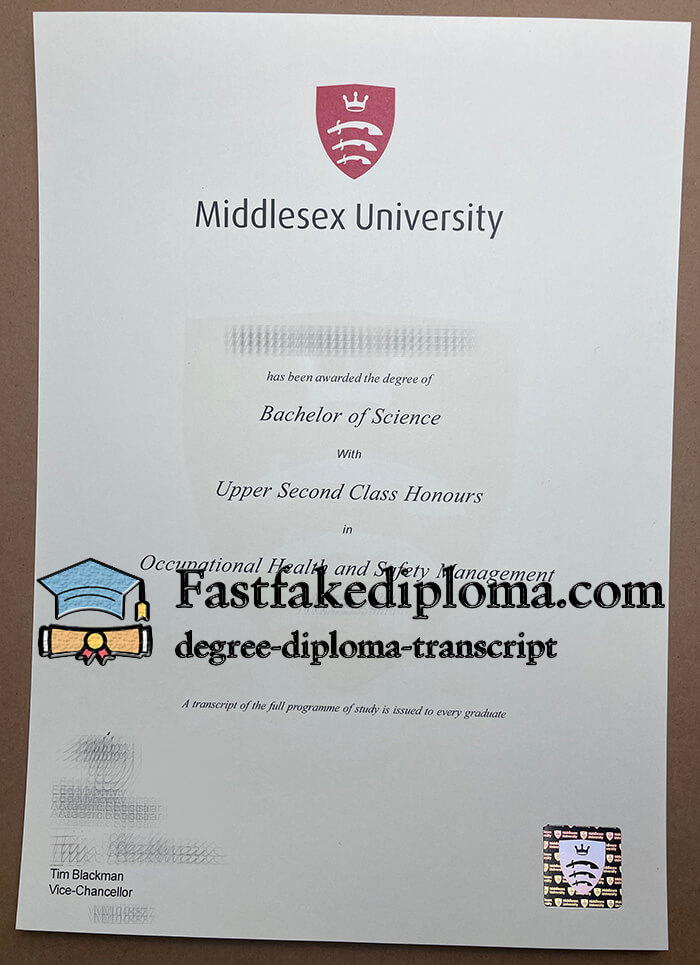 Order Middlesex University diploma