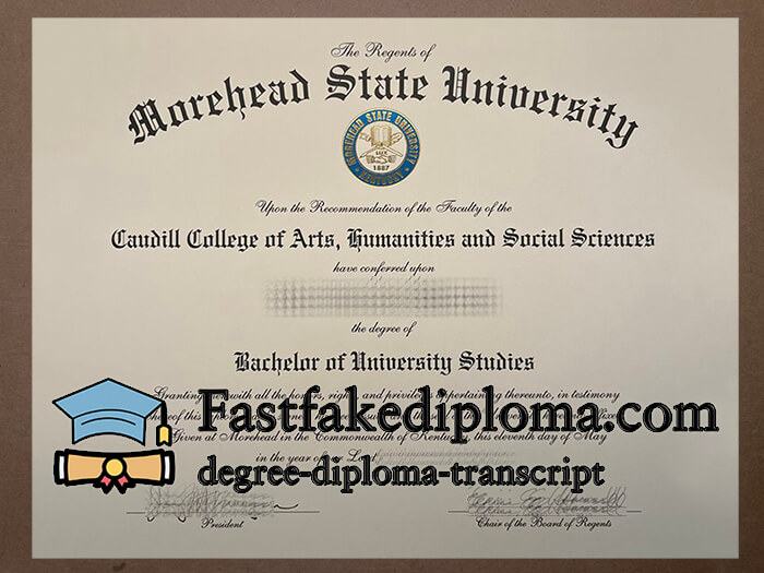 buy Morehead State University diploma