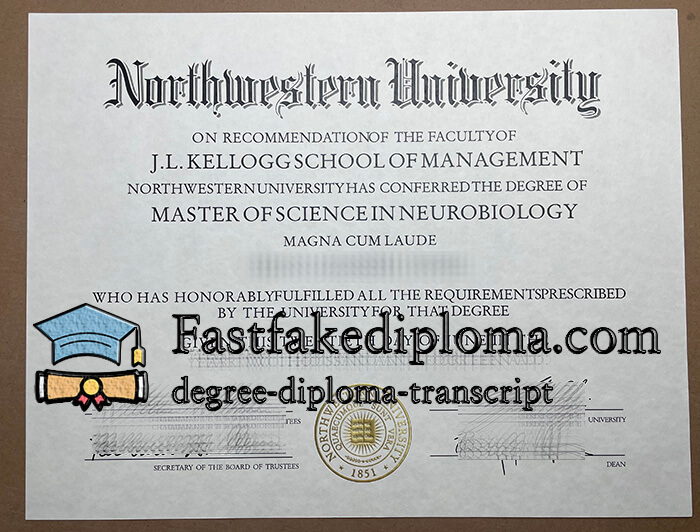 purchase realistic Northwestern University degree