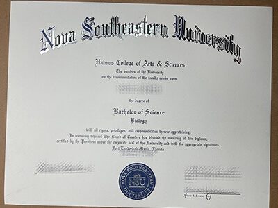 buy Nova Southeastern University diploma