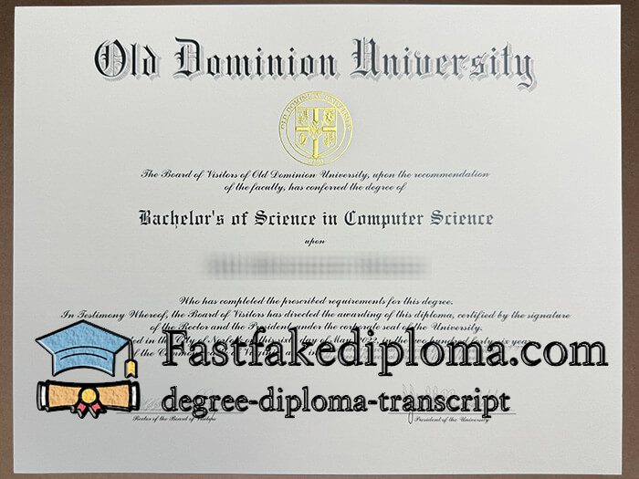 Buy Old Dominion University diploma
