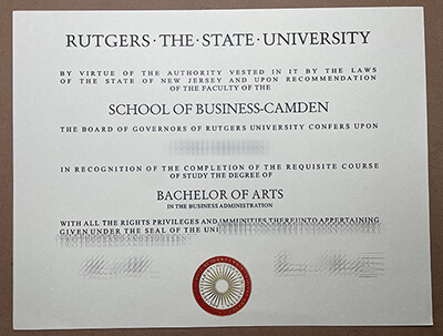 purchase realistic Rutgers the state University degree