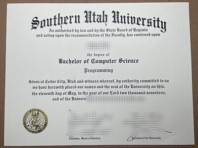 Purchase a Southern Utah University fake diploma online.