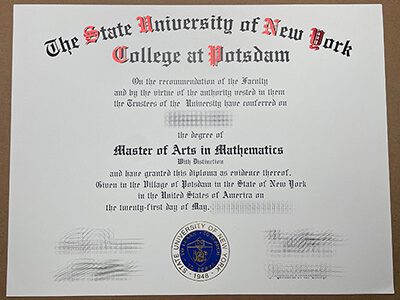 purchase realistic State University of New York College at Potsdam degree
