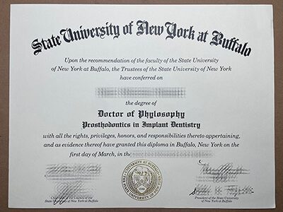 purchase realistic State University of New York at Buffalo degree