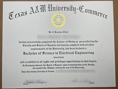 Purchase a Texas AM University Commerce fake diploma.