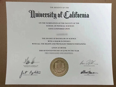 purchase realistic University of California at Irvine degree
