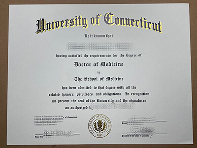 purchase realistic University of Connecticut degree