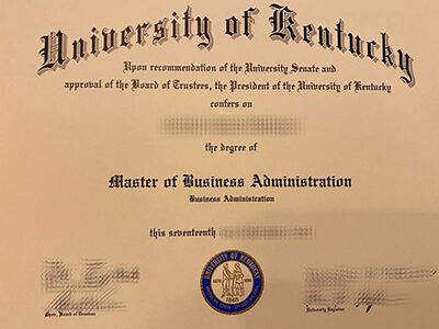 purchase realistic University of Kentucky degree