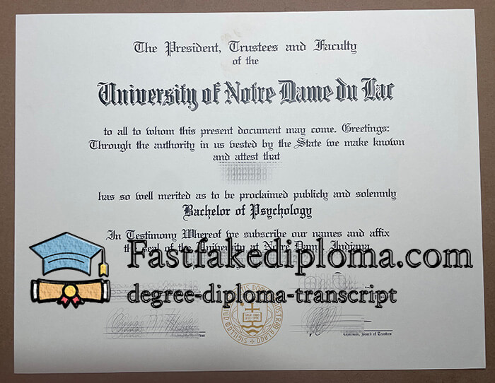 Buy University of Notre Dame diploma, order University of Notre Dame degree
