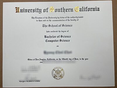 purchase realistic University of Southern California degree