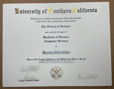 purchase realistic University of Southern California degree