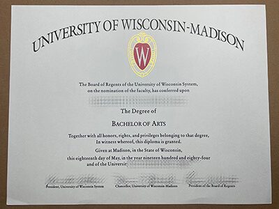 Purchase a University of Wisconsin Madison fake degree.