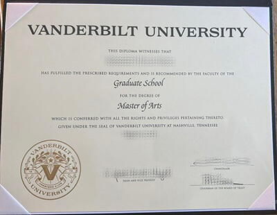 purchase realistic Vanderbilt University degree