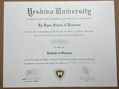 Get a Yeshiva University fake diploma online.