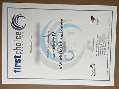 purchase realistic first choice training certificate