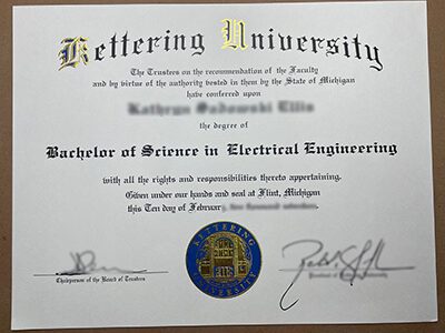 purchase realistic kettering University degree