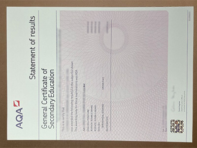 get AQA GCSE certificate