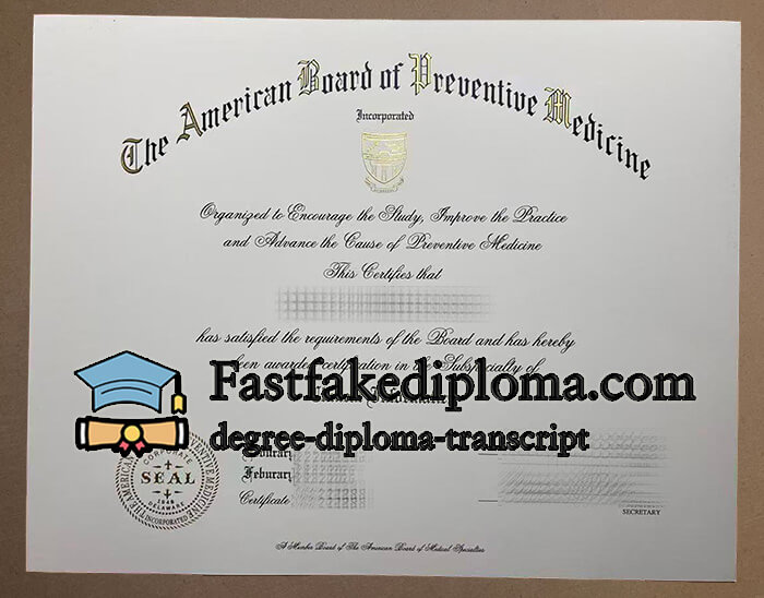 ABPM certificate, where to order ABPM fake certificate