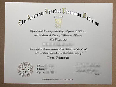 ABPM certificate, where to order ABPM fake certificate